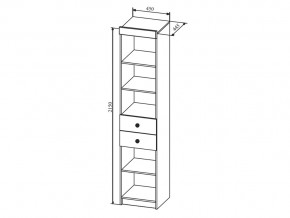 Стеллаж Сканди СД450.1 в Щучьем - shchuche.magazinmebel.ru | фото - изображение 2