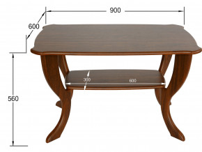 Стол журнальный Маэстро СЖ-01 орех в Щучьем - shchuche.magazinmebel.ru | фото - изображение 2