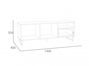 Тумба ТВА Фолк НМ 014.47 в Щучьем - shchuche.magazinmebel.ru | фото - изображение 3