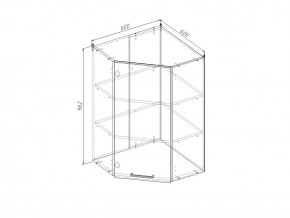 ВУ9 Модуль верхний Угловой МВУ9 в Щучьем - shchuche.magazinmebel.ru | фото
