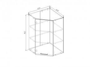 ВУП960 Модуль верхний Угловой МВУ9 в Щучьем - shchuche.magazinmebel.ru | фото